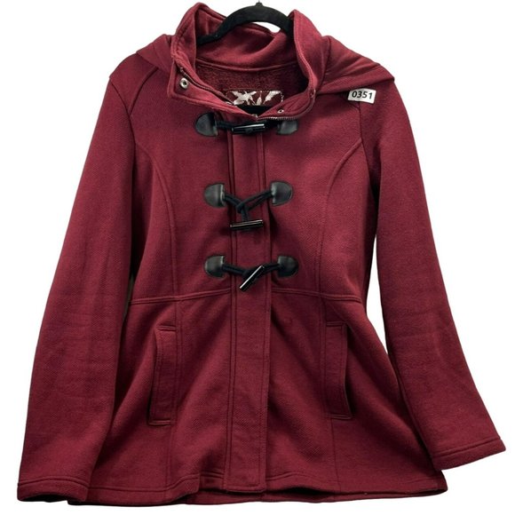 SEBBY, Women COAT, long sleeve, SIZE M, COLOR RED - Picture 10 of 12